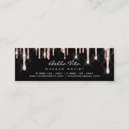 Fidelidade Cartão de Lealdade 6 Punch Makeup Beauty Heart Ros