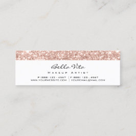 Fidelidade Cartão de Lealdade 6 Punch Makeup Beauty Heart Ros