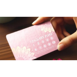 Fidelidade Cartão de Lealdade de Classe de Instrutor de Medit