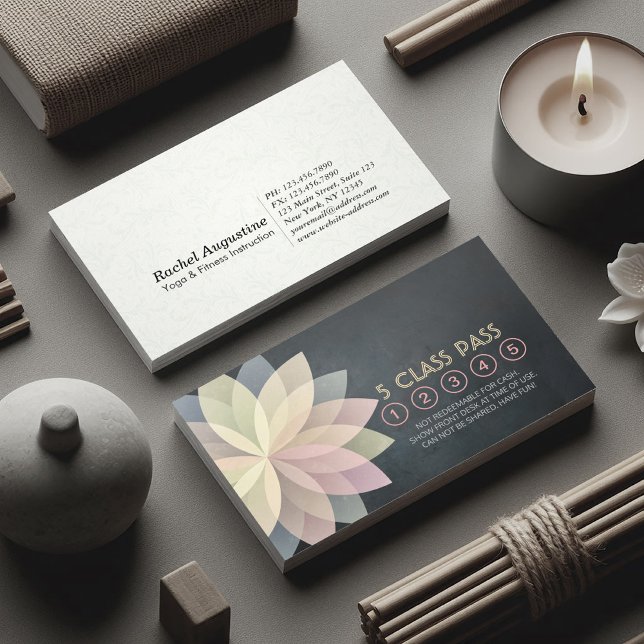 Fidelidade Cartão de Lealdade de Classe de Instrutor de Medit (Criador carregado)