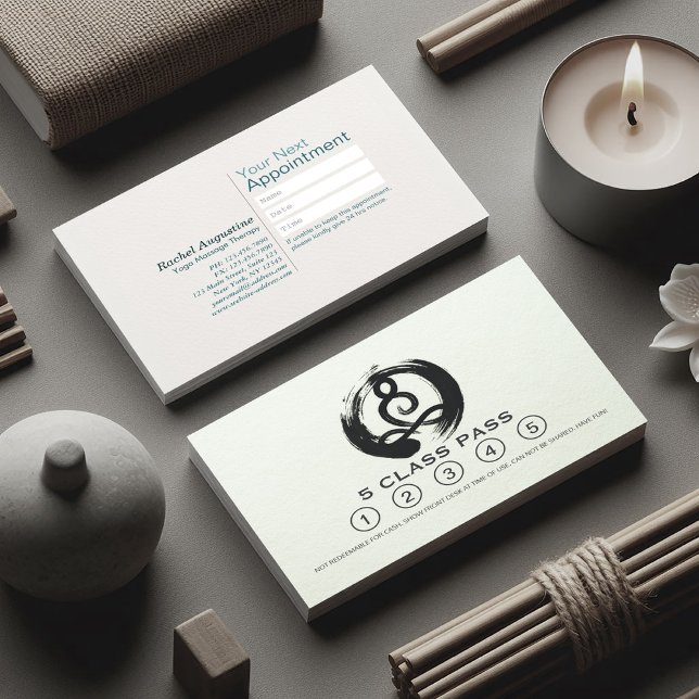 Fidelidade Cartão de Lealdade de Classe de Instrutor de Medit (Criador carregado)