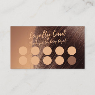 Fidelidade Cartão de Lealdade Elegante Minimalista Salon e Ba