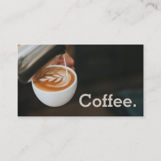 Fidelidade Cartão de Merda de Arte do Café Simples de Lealdad