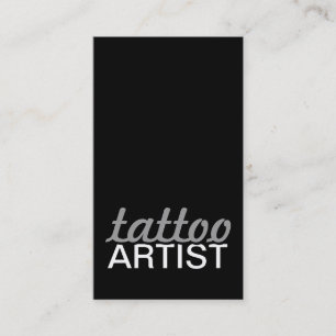 Fidelidade cartão de perfurador do artista do tatuagem
