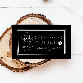 Fidelidade Cartão de Recompensa de Negócios com Logotipo Pret