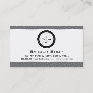 Fidelidade Cartão de visita da barbearia