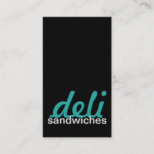 Fidelidade cartão perfurado de sanduíches deli