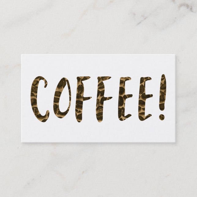 fidelidade do café (Frente)