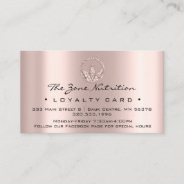 Fidelidade Herbos de Saúde de Nutrição de Cartão de Lealdade 