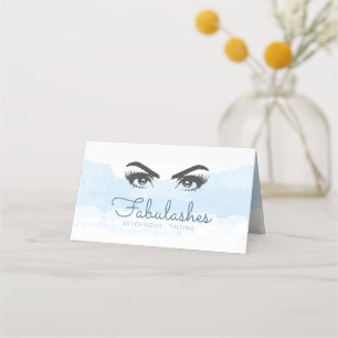 Fidelidade Makeup Artist Lashes Brows Cartão de Lealdade