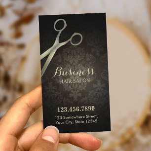 Fidelidade O cartão de perfurador Anitique Scissor o