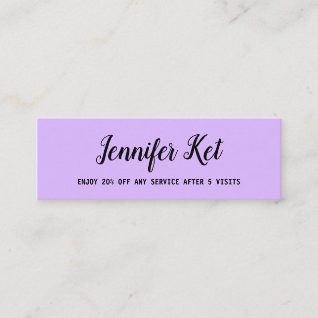 Fidelidade script simples mínimo adicionar seu cartão de fide (Frente)