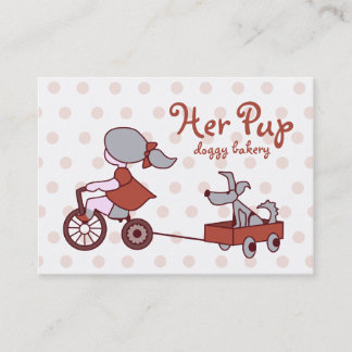 Fidelidade Seu Pup Chubby Punch & Cartão de visita
