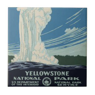 Fiel Velho em Parque Nacional de Yellowstone