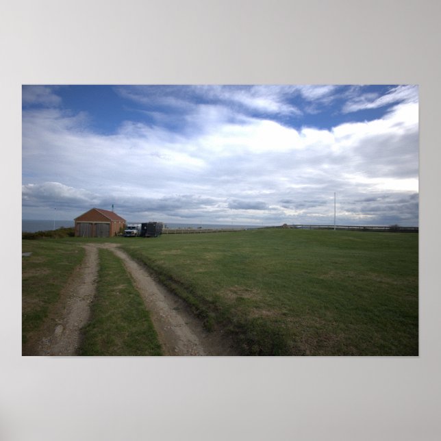 Field in Rhode Island Poster (Frente)