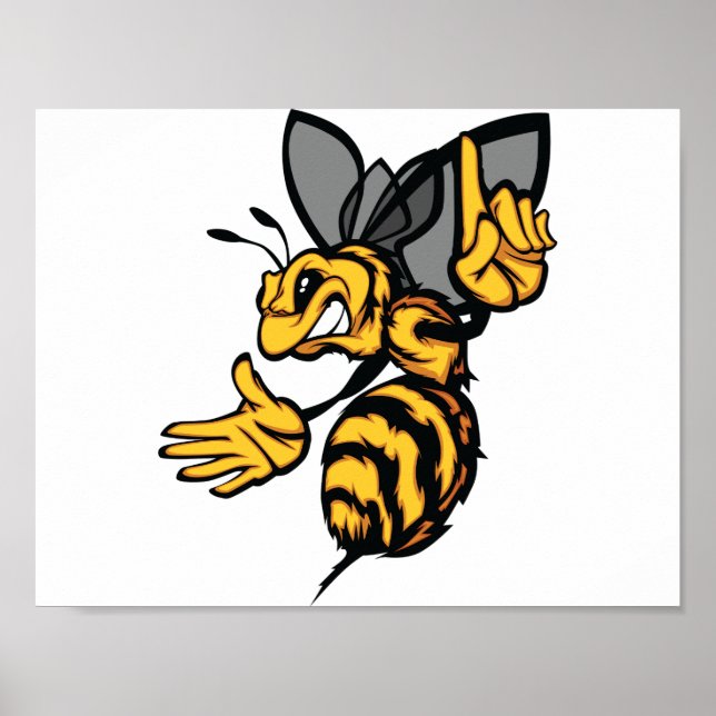 Fierce Bee Poster (Frente)