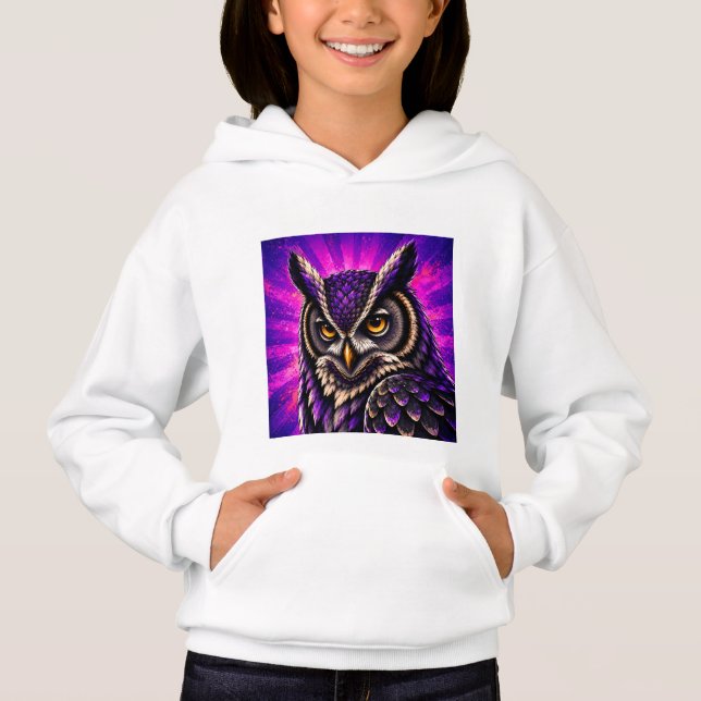 Fierce Owl Vintage Vida Selvagem (Frente)