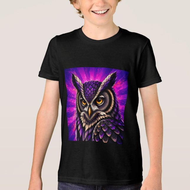 Fierce Owl Vintage Vida Selvagem (Frente)