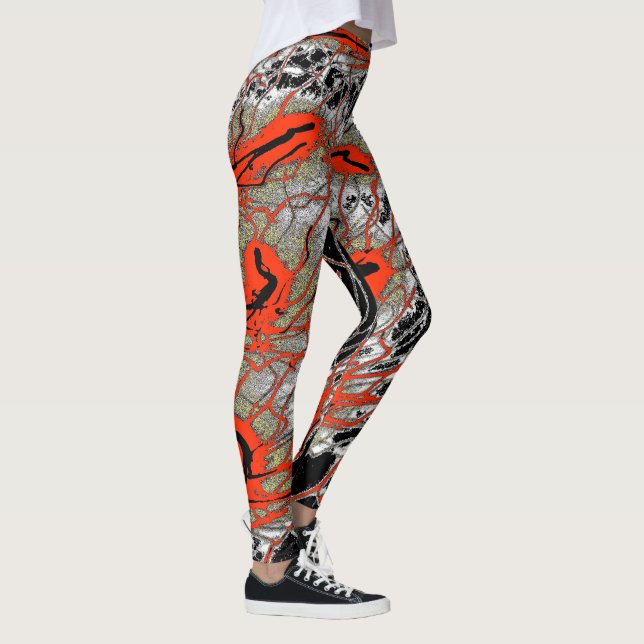 Fiery Energy Leggings (Direita)