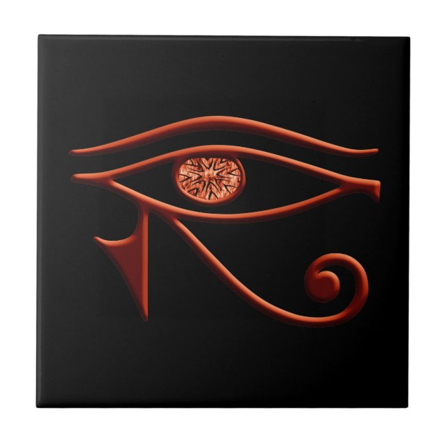 Fiery Eye of Horus Azulejo (Frente)