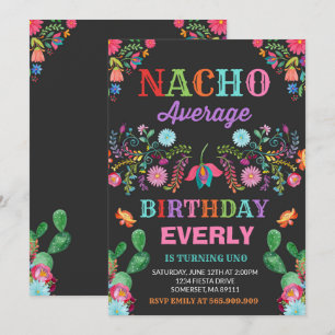 Fiesta Birthday - Convite para Nacho - Partido Méd
