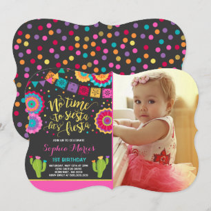 Fiesta Birthday - Convite para o Aniversário Mexi