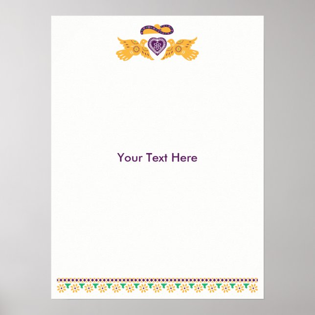 Fiesta Lovebird Poster (Frente)