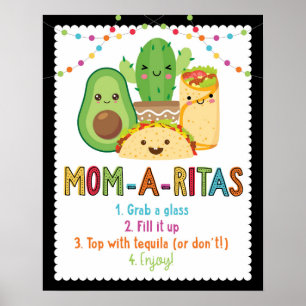 Fiesta Mãe-A-Ritas - Sinal Poster