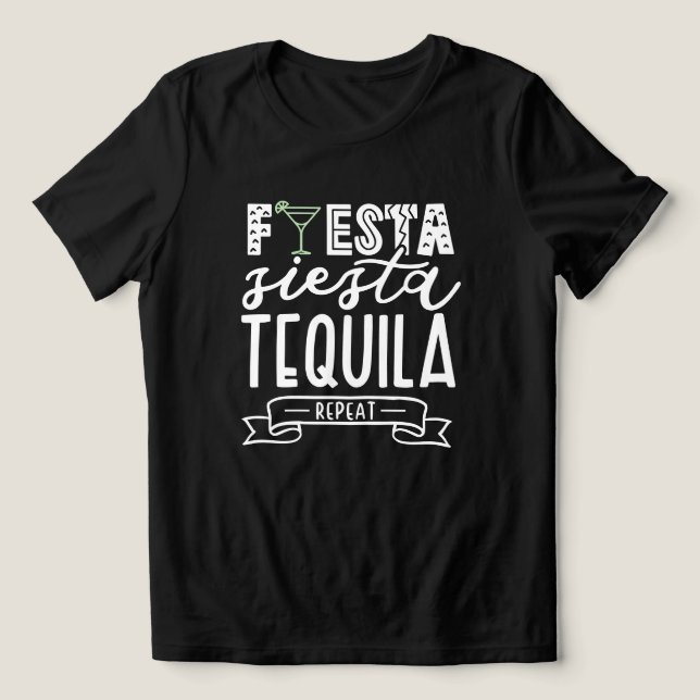 Fiesta Siesta Tequila Repeat Bachelorette Group (Design frontal)