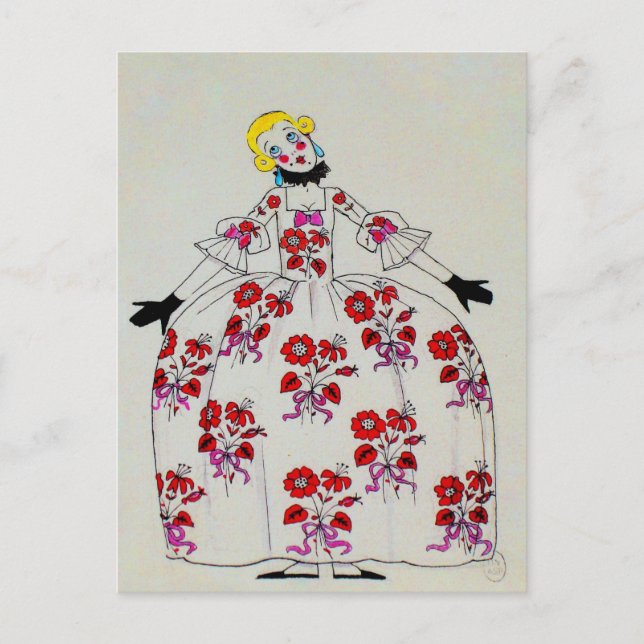 Fifi ~ Cartão Postal / Convite (Frente)