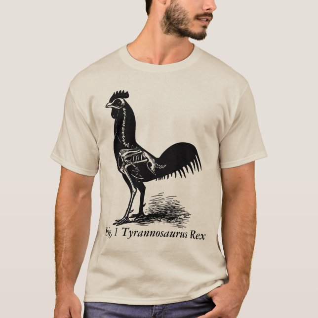 Fig. 1 camisa do esqueleto do galo de Rex do (Frente)