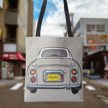 Figarations Topaz Mist Figaro Car Tote Bag