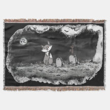 figdewdrop Fig & Blinky Graveyard Cobertor de Arre