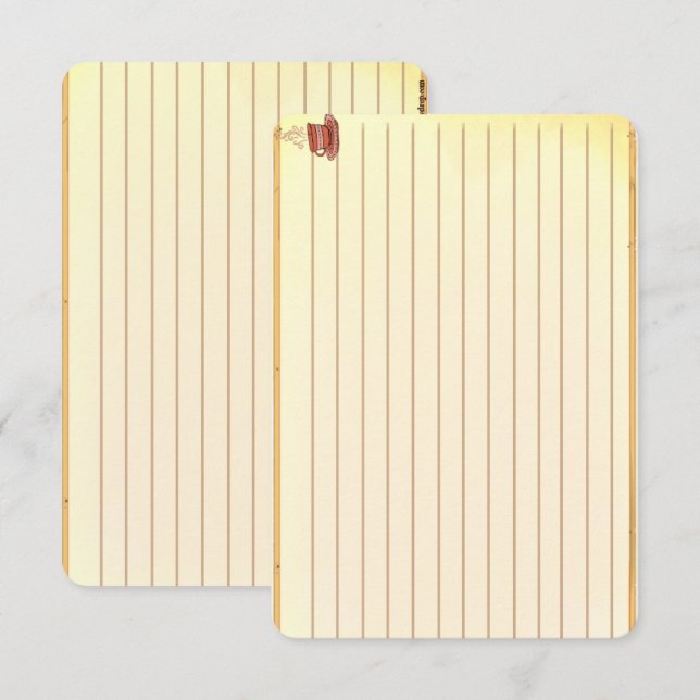 Figdewdrop Relax Cup recipe notecards (Frente/Verso)