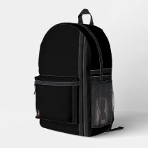 figdewdrops Blinky o Morcego Mochila Preta