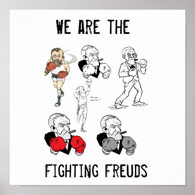 Fighting Freuds Poster (Frente)