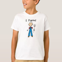 Figura camiseta e presentes da vara do fazendeiro