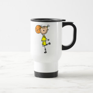 Figura caneca da vara do basquetebol
