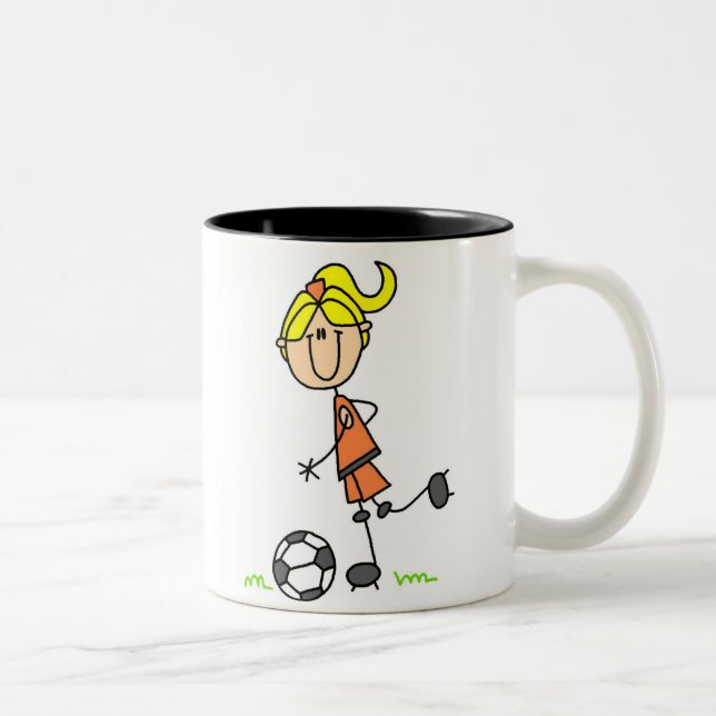 Figura caneca da vara do futebol (Direita)
