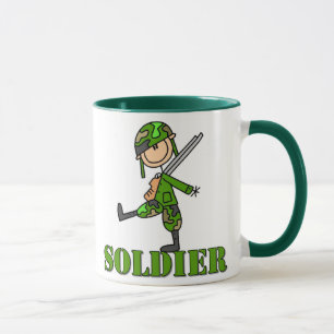 Figura caneca da vara do soldado