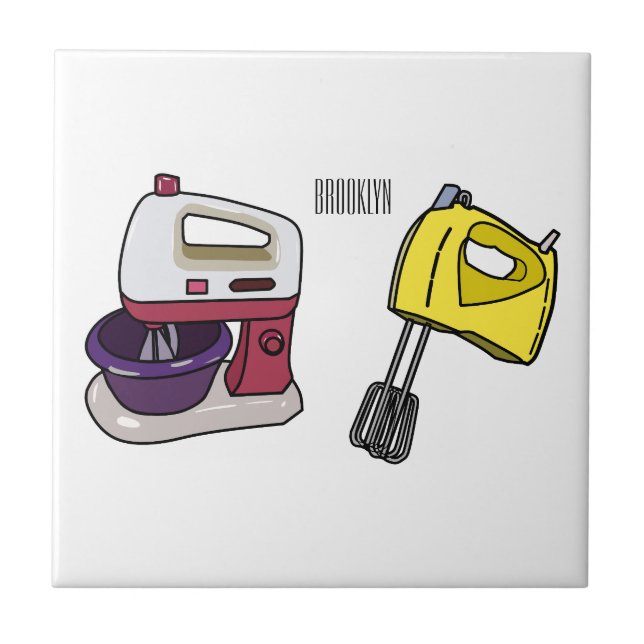 Figura de desenho animado do Mixer (Frente)