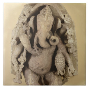 Figura de Ganapati, dinastia de Chandella