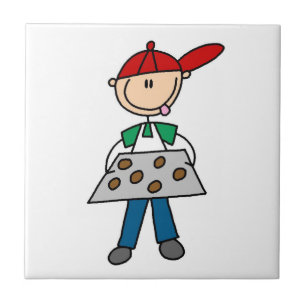 Figura de Palito Assando Biscoitos
