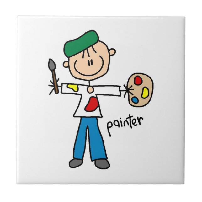 Figura de Pau de Pintor (Frente)