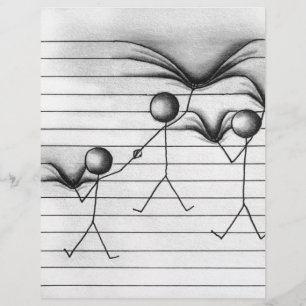 Figura desenho da vara da suspensão em linhas