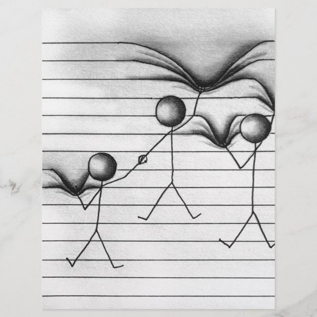 Figura do palito Desenho de travamento nas linhas (Frente)