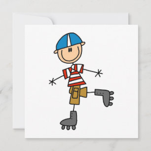 Figura do Roller Skating Stick