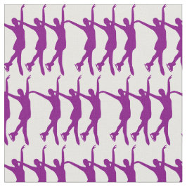 Figura do Tecido do Skate de gelo de sincronização