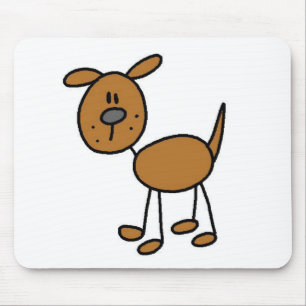 Figura Mousepad da vara do cão