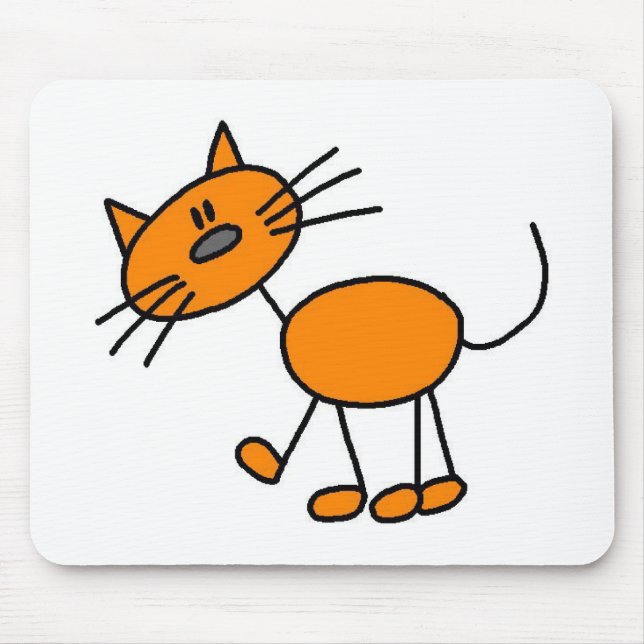 Figura Mousepad da vara do gato (Frente)